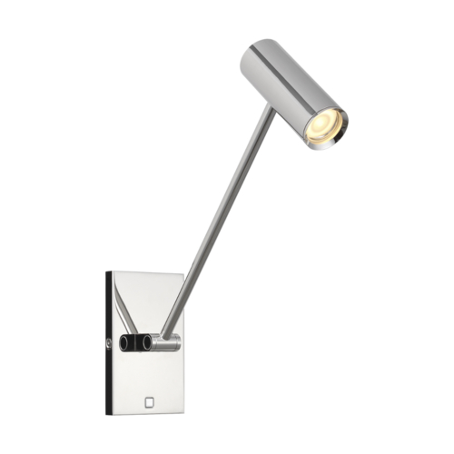 Visual Comfort Modern Collection Visual Comfort Modern Collection Ponte Nightshade Black LED Swing Arm Lamp SLTS14530N