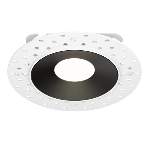 Crisp 3.75-Inch Trimless LED Downlight in Black by Maxim Lighting