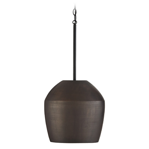 Della Medium Pendant in Terracotta Umber by Capital Lighting