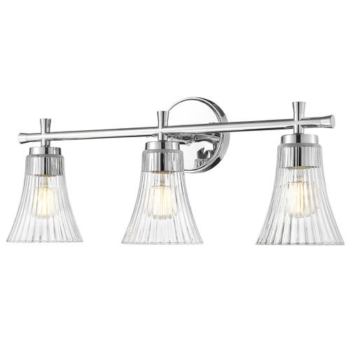 Z-Lite Z-Lite Belle Chrome Bathroom Light 7519-3V-CH