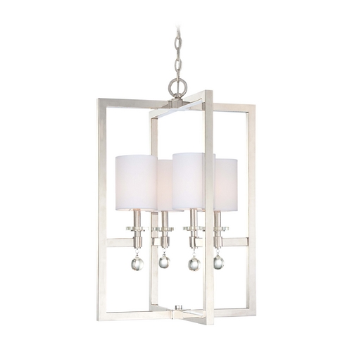 Metropolitan Lighting Chadbourne 4-Light Pendant in Polished Nickel by Metropolitan Lighting N6841-613