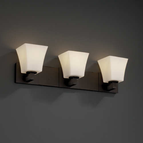 Fusion Collection Bathroom Light by Justice Design Group