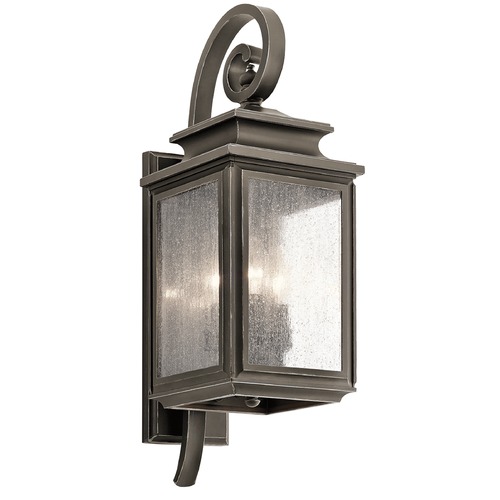 Wiscombe 21.75-Inch Park Outdoor Wall Light by Kichler Lighting