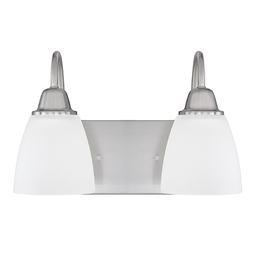 HomePlace by Capital Lighting Trenton 12.75-Inch Brushed Nickel Bath Light by HomePlace by Capital Lighting 115121BN-337