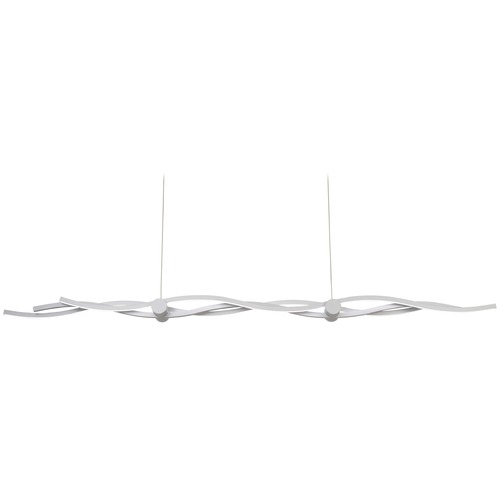 George Kovacs Lighting Tidalist Silver LED Island Light by George Kovacs P1153-609-L