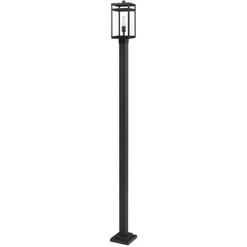 Z-Lite Nuri Black Post Light by Z-Lite 596PHMS-536P-BK
