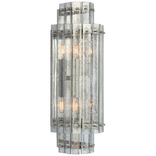 Carrier & Company Cadence Sconce in Polished Nickel by Visual Comfort Signature
