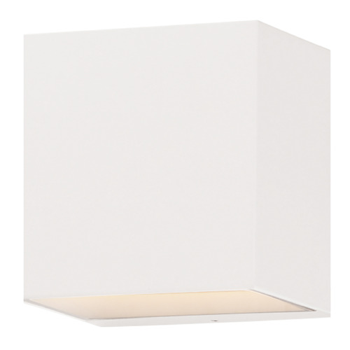 ET2 Lighting Blok 6.25-Inch LED Outdoor Wall Sconce in White by ET2 Lighting E23218-WT