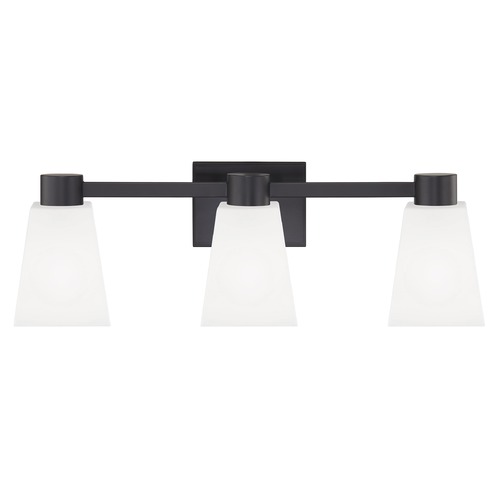 Design Classics Lighting Design Classics Vashon Matte Black Bathroom Light 2103-07 GL1057