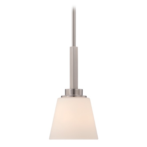 Mobili Brushed Nickel Mini Pendant by Nuvo Lighting