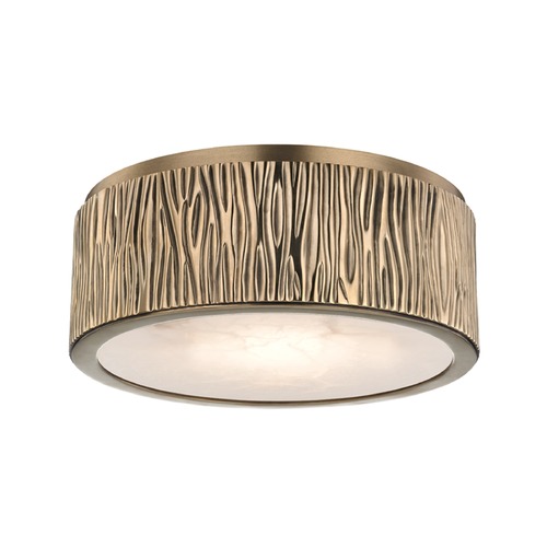 Hudson Valley Lighting Crispin Aged Brass LED Flush Mount by Hudson Valley Lighting 6209-AGB