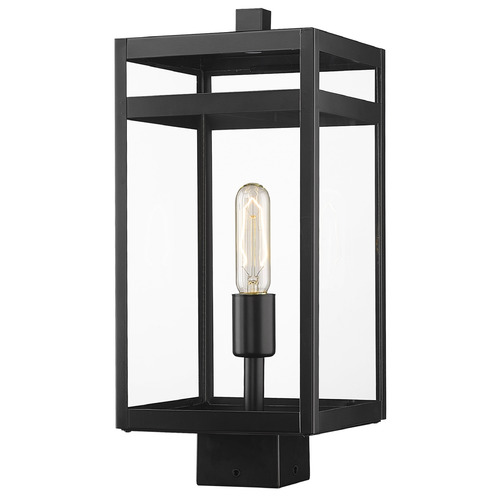 Nuri Black Post Light by Z-Lite