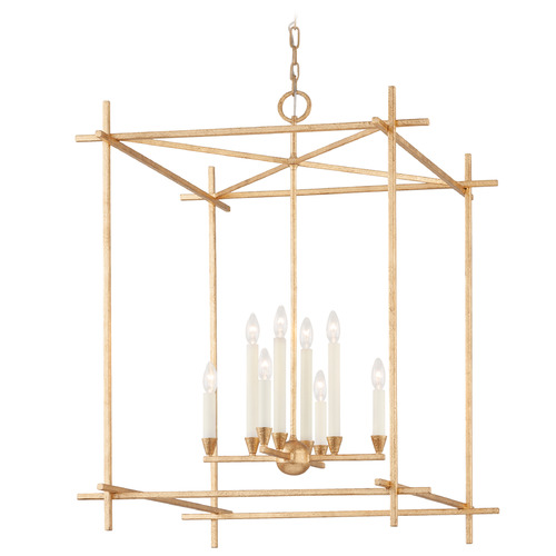 Troy Lighting Huck Vintage Gold Leaf Pendant Light