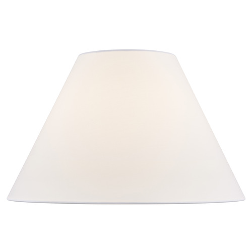 17-Inch White Linen Empire Shade by Design Classics Lighting