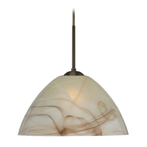 Besa Lighting Tessa Bronze LED Pendant Light