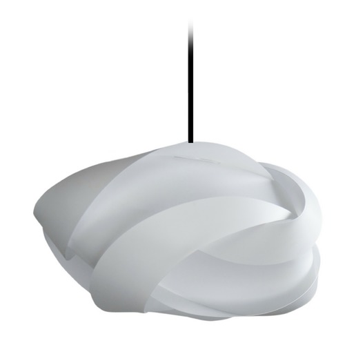 UMAGE UMAGE Black Pendant Light with White Polycarbonate Shade 2164_4008