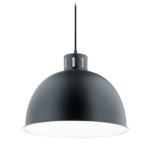 Kichler Lighting Zailey 12.50-Inch Black Pendant by Kichler Lighting 52153BK