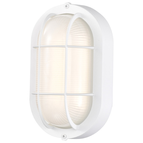 White LED Outdoor Wall Light by Nuvo Lighting