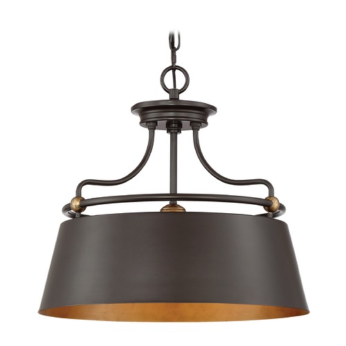 Quoizel Lighting Fairview Pendant in Western Bronze by Quoizel Lighting FV2818WT