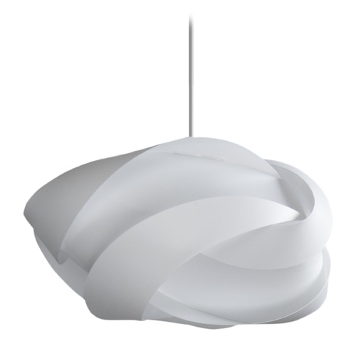 UMAGE UMAGE White Pendant Light with White Polycarbonate Shade 2164_4009