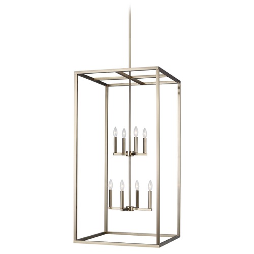 Moffet Street Satin Brass Pendant by Generation Lighting