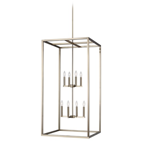 Generation Lighting Moffet Street Satin Brass Pendant by Generation Lighting 5234508-848