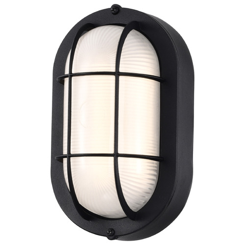 Black LED Outdoor Wall Light by Nuvo Lighting