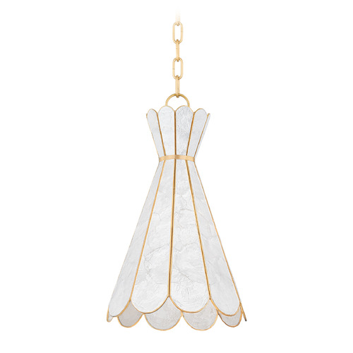 Mitzi by Hudson Valley Mitzi Janelle Aged Brass Single Light Pendant H662701-AGB