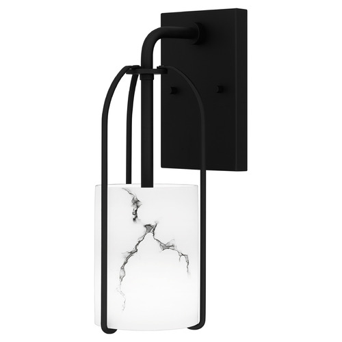 Quoizel Lighting Fairbanks Matte Black Sconce