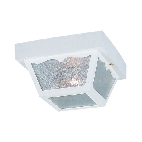 Flush Mount in White by Generation Lighting