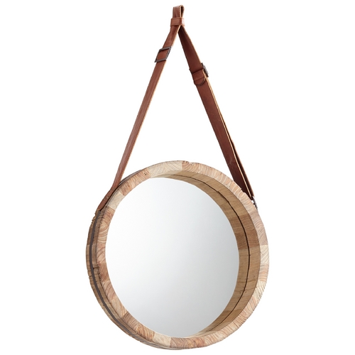 Canteen Round 19.5-Inch Mirror by Cyan Design