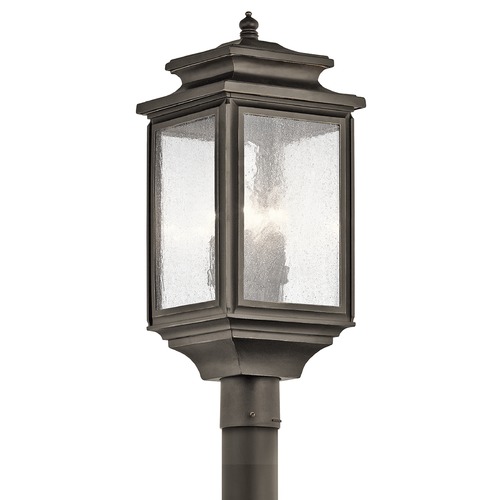 Kichler Lighting Wiscombe 23.25-Inch Park Post Light by Kichler Lighting 49506OZ