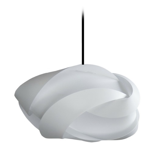 UMAGE UMAGE Black Pendant Light with White Polycarbonate Shade 2164_4010