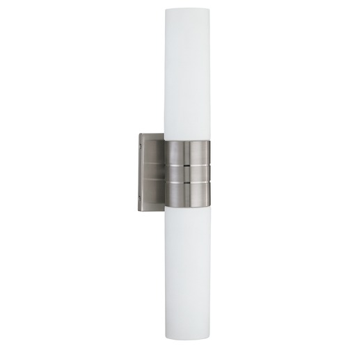 Link Brushed Nickel LED Sconce by Nuvo Lighting