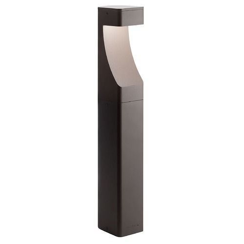 Kichler Lighting 12V Textured Bollard LED Path Light in Bronze by Kichler Lighting 15848AZT