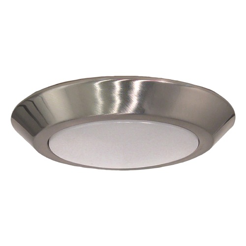 Satco Lighting Brushed Nickel LED Flush Mount by Satco Lighting 62/1262R1