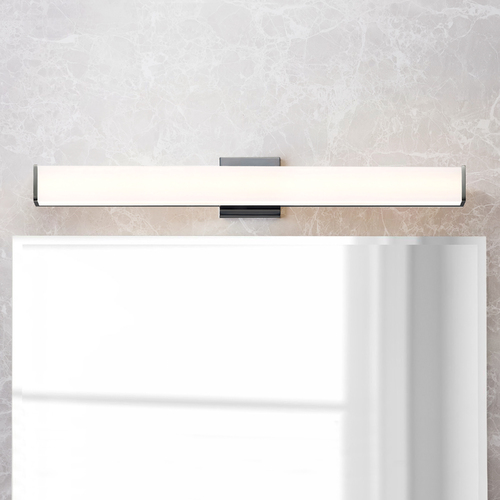 ET2 Lighting Baritone 36-Inch LED CCT Vanity Light in Satin Nickel by ET2 Lighting E23406-01SN