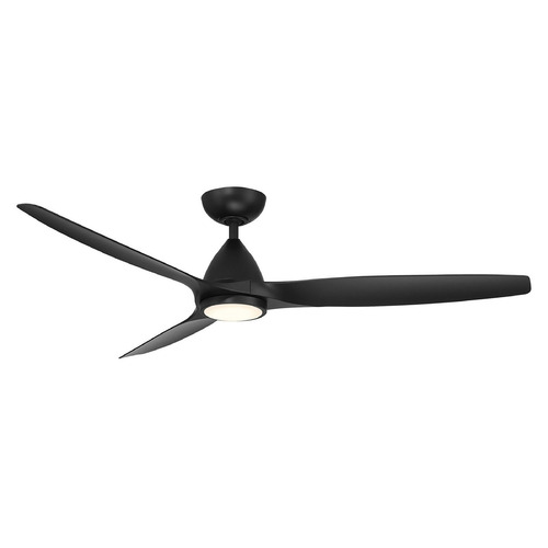 Modern Forms by WAC Lighting Skylark 62-Inch LED Smart Fan in Matte Black by Modern Forms FR-W2202-62L-MB