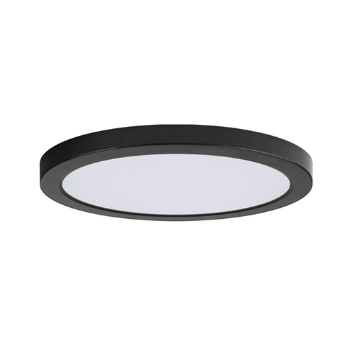 Chip 12-Inch 3000K LED Flush Mount in Black by Maxim Lighting