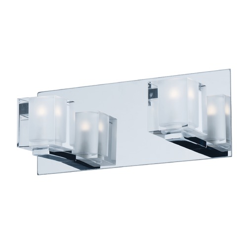 ET2 Lighting Blocs LED Polished Chrome Bathroom Light by ET2 Lighting E32032-18PC