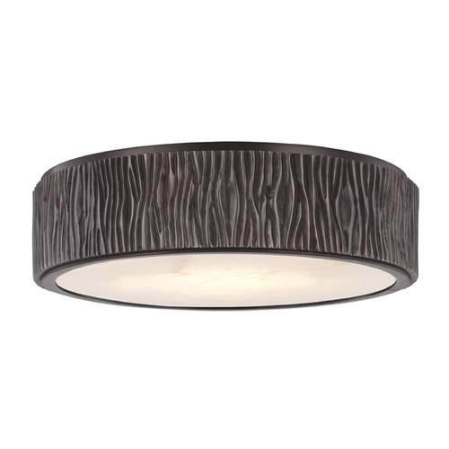 Crispin Old Bronze LED Flush Mount by Hudson Valley Lighting