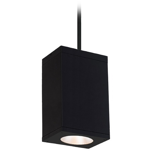 Cube Arch Black LED Outdoor Hanging Light by WAC Lighting