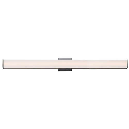 Baritone 48-Inch LED CCT Vanity Light in Satin Nickel by ET2 Lighting
