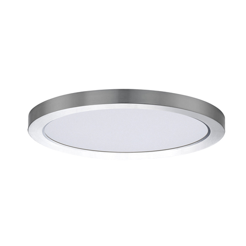 Chip 12-Inch 3000K LED Flush Mount in Satin Nickel by Maxim Lighting