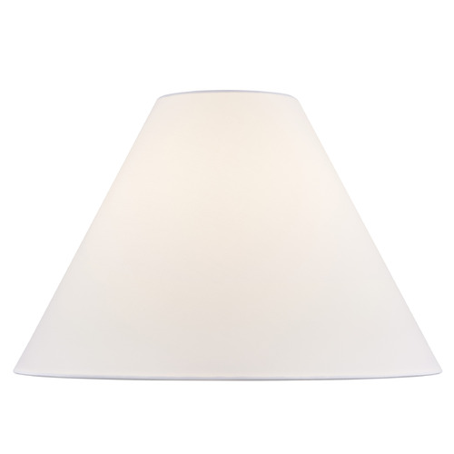 18-Inch White Linen Empire Shade by Design Classics Lighting
