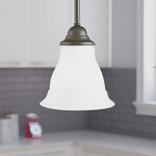 Trinity Mini Pendant in Antique Bronze by Progress Lighting