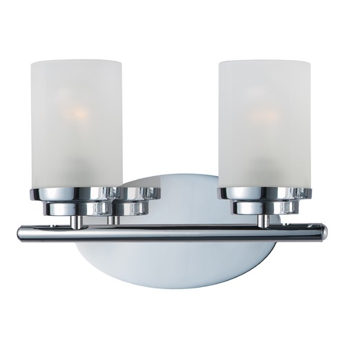 Corona Chrome Bathroom Light by Maxim Lighting
