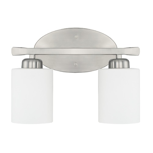 HomePlace by Capital Lighting Dixon 13-Inch Brushed Nickel Bath Light by HomePlace by Capital Lighting 115221BN-338