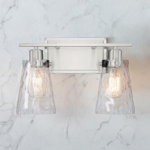 Savoy House Lighting Vaughan Satin Nickel Bathroom Light