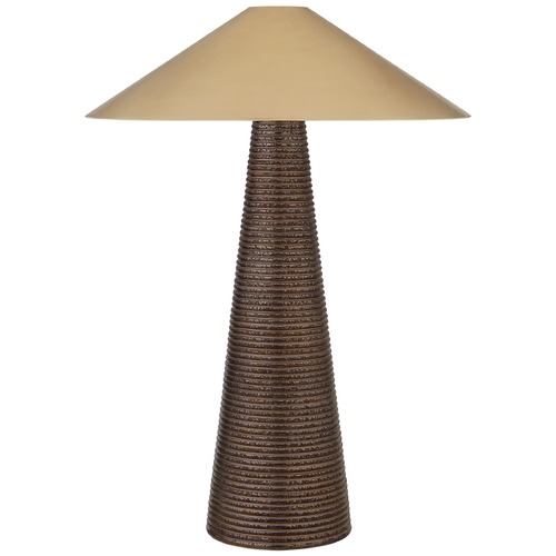 Kelly Wearstler Miramar Lamp in Crystal Bronze by Visual Comfort Signature